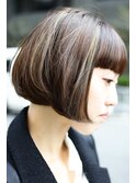 【Barouche】　ショートボブ　3Dカラー　堀江
