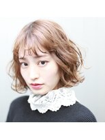 タヤ ハービスPLAZA ENT店(TAYA) シースルーバング×外ハネ