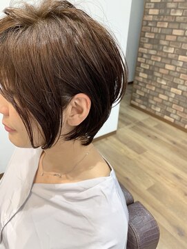 エウレカ(EUREKA) ナチュラルパーマ☆ピンクベージュカラー