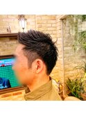 【定番】ツーブロックベリーショート