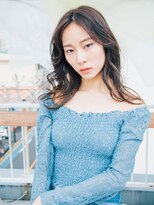 美容室 クラフトヘアー 西葛西店(CRAFT HAIR)&nbsp;センター分け軽ロング[西葛西/西葛西北口]