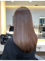 アージェガーデン(AGEE GARDEN)&nbsp;ラベンダーベージュ ロングボブ グレージュカラー