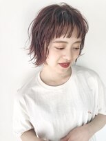 シスタ(SISTA)&nbsp;前髪カット/白髪ぼかしカラー/ボブ/前髪カット/ AMU