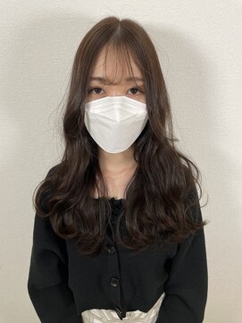 アンククロス 青山店(ANKH CROSS) 2wayバング×グレージュカラー