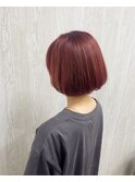 チェリーレッドボブ