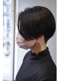 【SHARON原宿】黒髪ハンサムショート