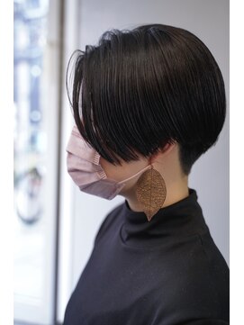 シャロン(SHARON) 【SHARON原宿】黒髪ハンサムショート