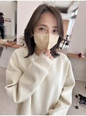 大人女性のレイヤースタイル