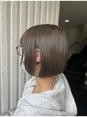 ダークグレージュ☆ボブ