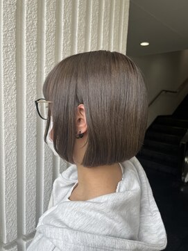 ネオリーブカップ 町田店(Neolive capu) ダークグレージュ☆ボブ