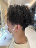 【メンズ限定：ナチュラルパーマスタイル】カット＋パーマ