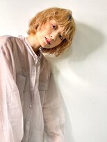 アデプト 綾瀬店(adept)&nbsp;ハイトーンアレンジ艶ボブ【綾瀬/北千住/亀有】