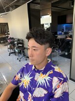 アイズ 海老名(AIZU) スウィングアップバングジェットモヒカンフェードカットショート