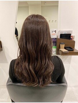 アフロディーテギンザ 日本橋人形町店(APHRODITE GINZA) 前髪/マチルダボブ/インナーグレージュ/30代40代/人形町