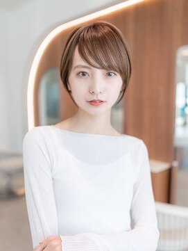 イオ 本厚木(io) 20代30代大人かわいい丸みショート似合わせカットイメチェン