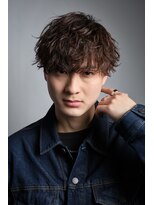 アソビ 表参道(ASOBI) ソフトツイストスパイラルパーマ マッシュ