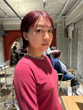 ハマモト 深みレッドカラー