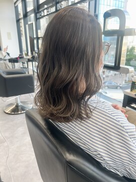 ファースト 郡山店(first) アッシュベージュ×ハイライト