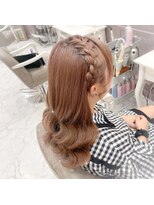 アリエス 渋谷駅西口店(Aries)&nbsp;編み込みカチューシャ