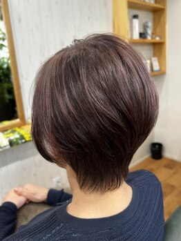 ボスコ(BOSCO)の写真/スタイリングが苦手な方でも、手櫛でまとまる楽チンスタイルをご提案◇毎日サロン帰りのような仕上がりに♪