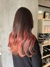【横山限定】カット+グラデーションカラー（ケアブリーチ込）＋全体カラー