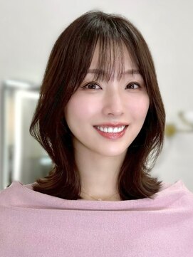 シーテメゾン(Ciete Maison) 【yuuka】ミディアムレイヤー　ナチュラルヘルシー 名古屋美容室
