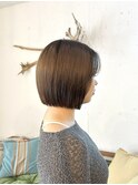 ミニボブ/ぱつっと/軽め