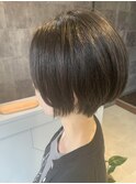 ショート×髪質改善ストレート