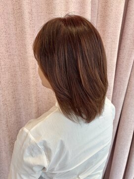 ヘアメイク マリア 福岡天神西通り(hair make MARIA) ピンクベージュカラー