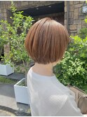 【luccicaＨＡＷＡＩＩ/森麻乃】白髪ぼかしオレンジベージュ