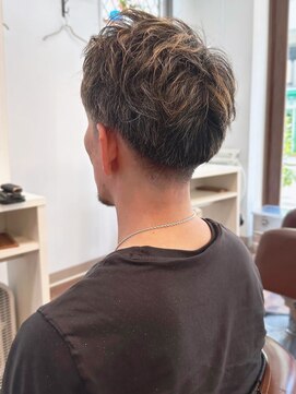 ランデ(RANDE) men'sメンズカットツーブロビジネス大人マッシュ30代40代50代