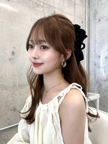 アリュウル 表参道 青山(Allure)&nbsp;アップスタイルでも盛れるお顔まわりカット◎【KAKO】