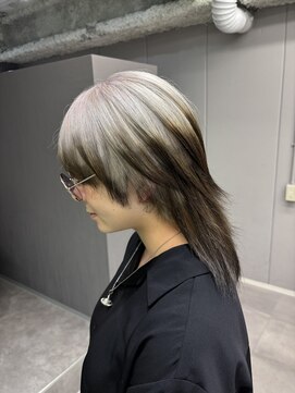 ロテ 名古屋 名駅店(Lote.) ミディアムヘア/デザインカラー/フェイスフレーミング/名古屋