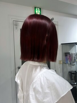 ペレ 渋谷(PELE) ミディアムヘア/デザインカラー/フェイスフレーミング/渋谷