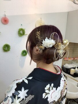 オプティ 袴ヘア