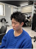 ツーブロックショートアップバング就活ヘアビジネス短髪清潔感柏