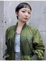 ハーヒム(her him)&nbsp;ショートカット/マッシュショート/ショートボブ/黒髪ショート