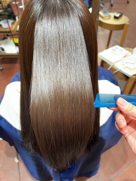 セレーネヘアー キョウト(Selene hair KYOTO) 【髪質改善、ナチュラルブラウン】河原町/三条/縮毛矯正/艶髪