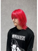 クレスエディット(CLESC'EDIT.) ブリーチ/ハイトーン/ビビッドカラー/レッド