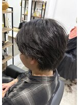 アンダーバーホワイト 阪神西宮店(_WHITE)&nbsp;メンズ　パーマ　フェザーパーマ　ナチュラルパーマ