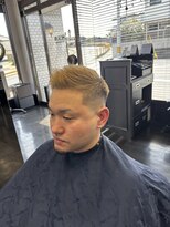 ヒロザバーバー(HIRO THE BARBER)&nbsp;スキンフェード×アップバング