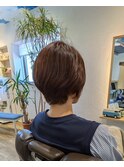 【くせ毛を味方に】うねりを活かす。ふんわり大人可愛いショート