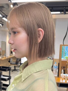 サンド ミュウ 横浜店(sand mieu) うる艶◎横浜で叶う韓国ボブ/顔周り/髪質改善/横浜