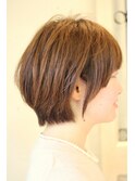 バックスタイルも大人カワイイナチュラルショート【ウルカ川口】