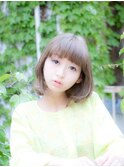 シンプルナチュラルボブ