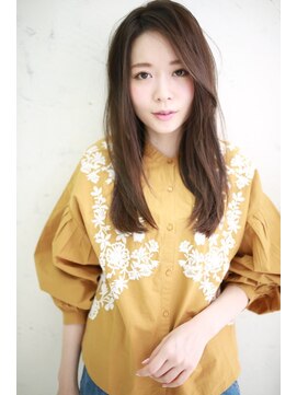 ラフィス ヘアーヴェイル 梅田店(La fith hair vail) 【La fith】 ナチュラルセミロングスタイル