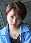 ハイライト アシメショート