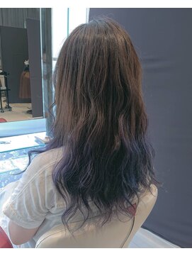 アース 富谷店(HAIR & MAKE EARTH) マーメイドバイオレット×グラデーションカラー