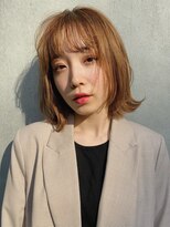 ネオリーブ アンド 渋谷店(Neolive &)&nbsp;【韓国/前髪カット】大人ショコラアッシュ