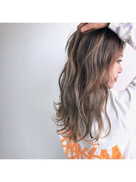 レイズ 立川(RAYS) 【RAYS/金本】バレイヤージュ・ミルクティーグレージュ